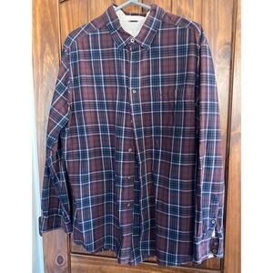Mossimo Supply Co plaid shirt men's XL